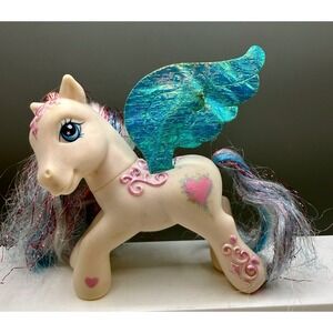 Hasbro My Little Pony G3 Star Catcher White Pegasus Iridescent Wings 2004 Toy